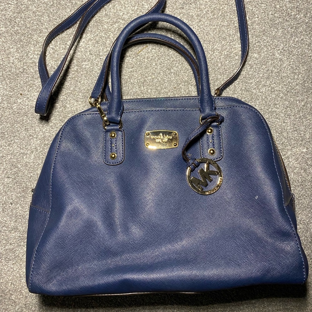 Michael Kors shoulder / crossbody bag blue